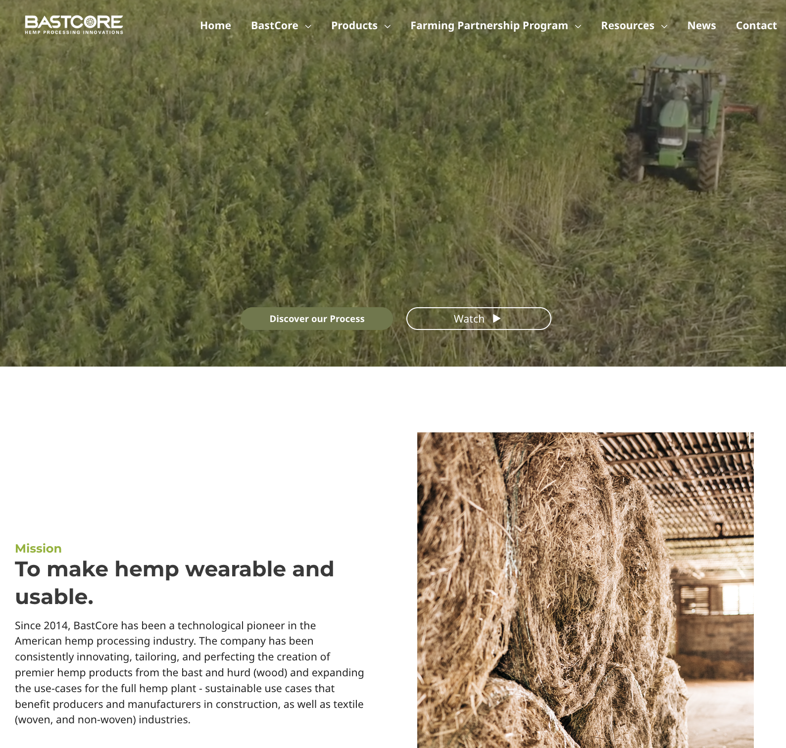 BastCore Website Design Cover Screenshot